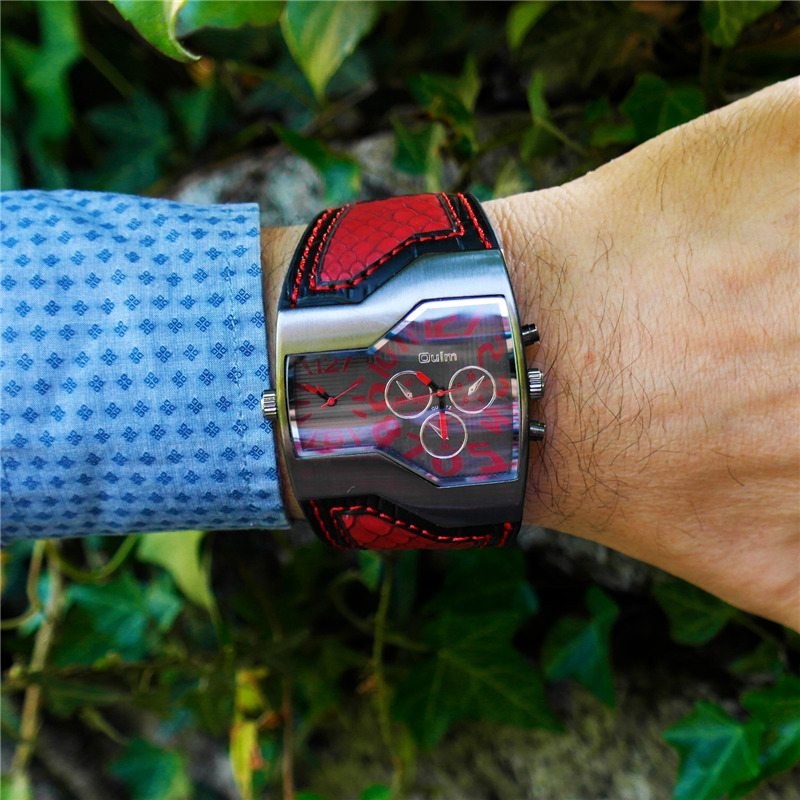 Luxury Watch Zone - Oulm hpquartz saat erkek açık spor