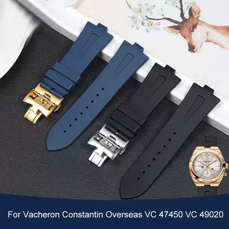 Luxury Watch Vacheron Constantin - 25MM-8MM Silikon Kauçuk saat kayışı Vacheron