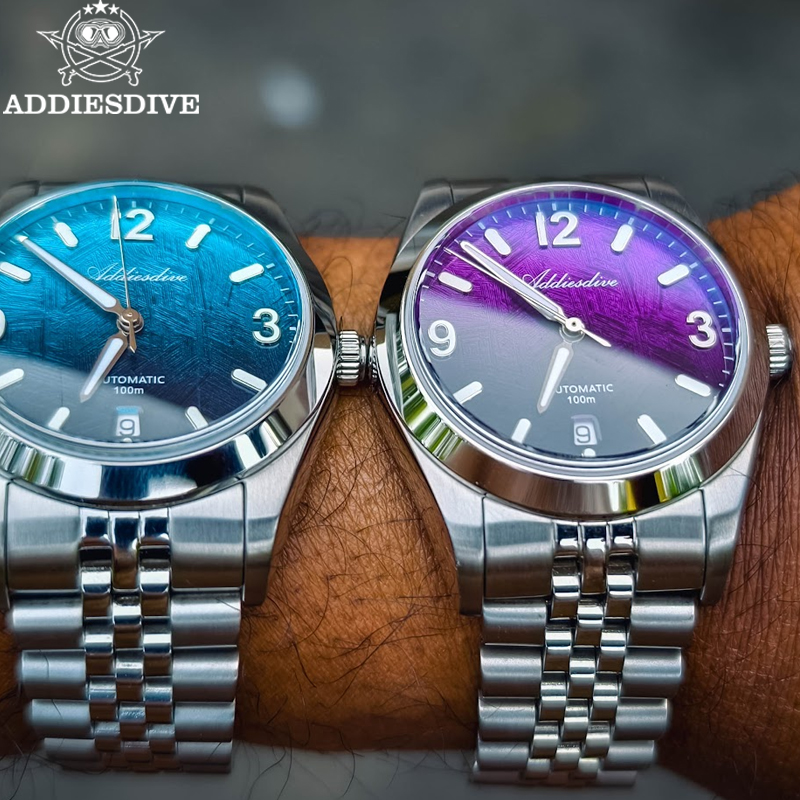 Luxury Watch Packaging Box - ADDIESDIVE Yeni Otomatik Mekanik Saat AD2547