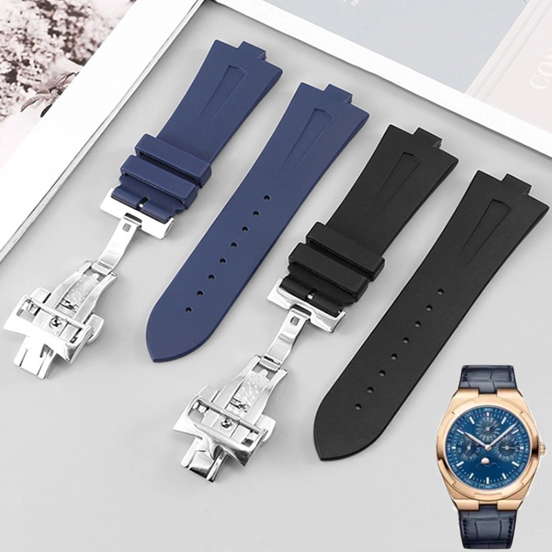 Luxury Watch Vacheron Constantin - Kauçuk saat kayışı Vacheron Constantin Yurtdışı