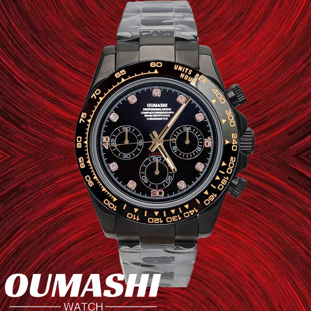 Luxury Watch Zone - VK63 saatler 39.3mm Lüks Erkek Kronograf