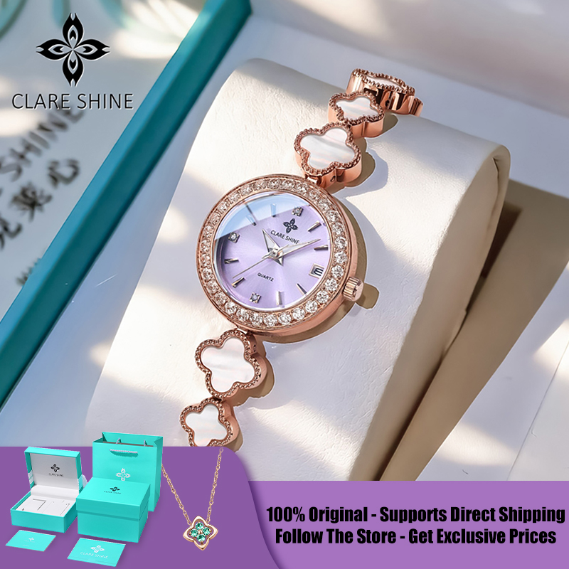 Luxury Watch Quartz - CLARE SHINE 7701 Lucky Serisi Küçük