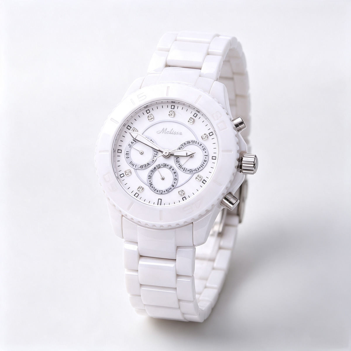 Luxury Watch Discount - İNDİRİM!!! İndirimli Melissa Seramik Kristal Dönen