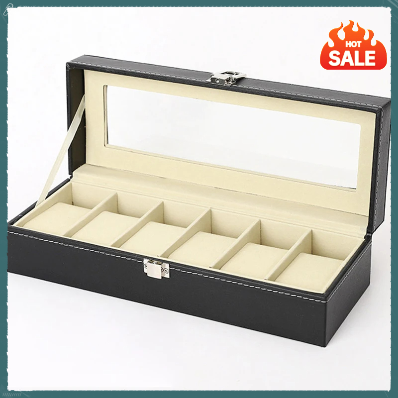 Luxury Watch Packaging Box - Sıcak Fırsat PU Deri Ekranlı Saklama