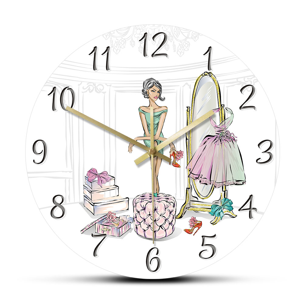 Luxury Watch Boutique - Glamour Moda Kız Toggery Sessiz Duvar