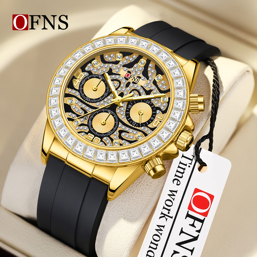 Luxury Watch Trends 2025 - OFNS 7111 İş Erkek Üç Göz