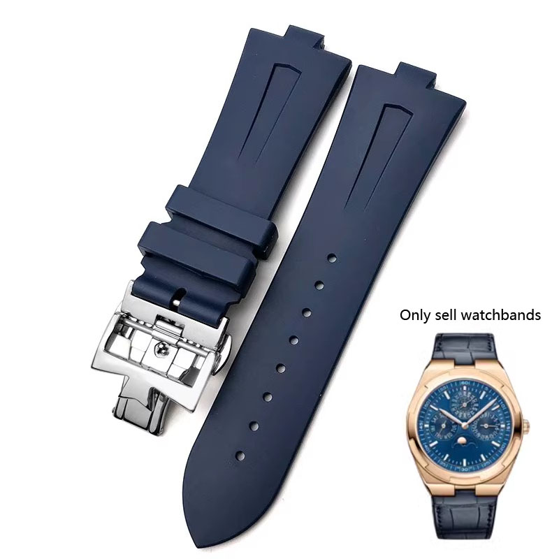 Luxury Watch Vacheron Constantin - Kauçuk saat kayışı Vacheron Constantin Yurtdışı