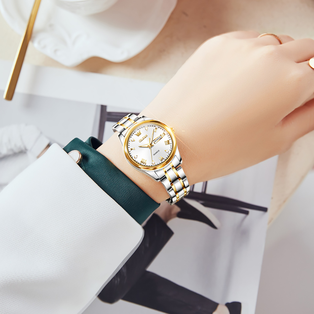 OLEVS 5563 yeni moda kadınlar  - Luxury Watch Green incelemesi ve fiyatı