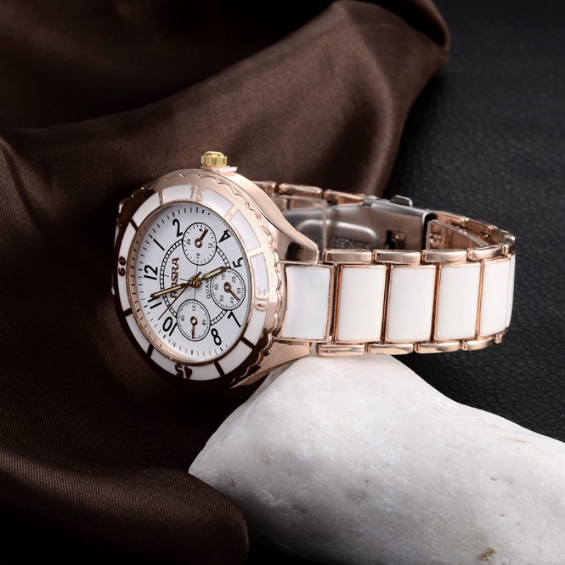 Sıcak satış gül altın İzle kad - Luxury Watch Sale incelemesi ve fiyatı