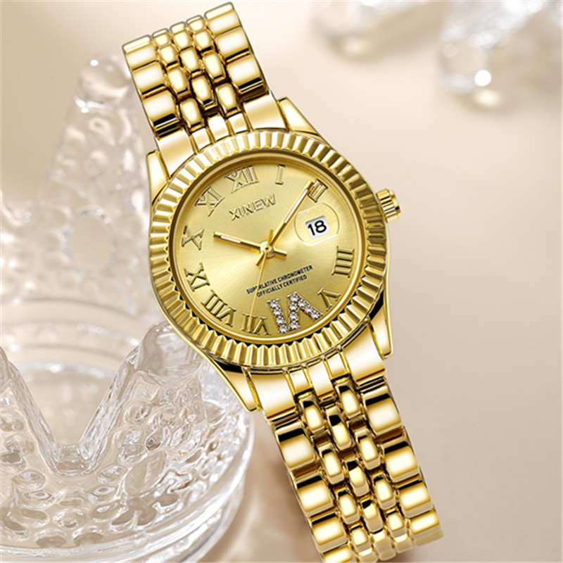 Bayanlar Büyük Marka Altın Saa - Luxury Watch Green incelemesi ve fiyatı