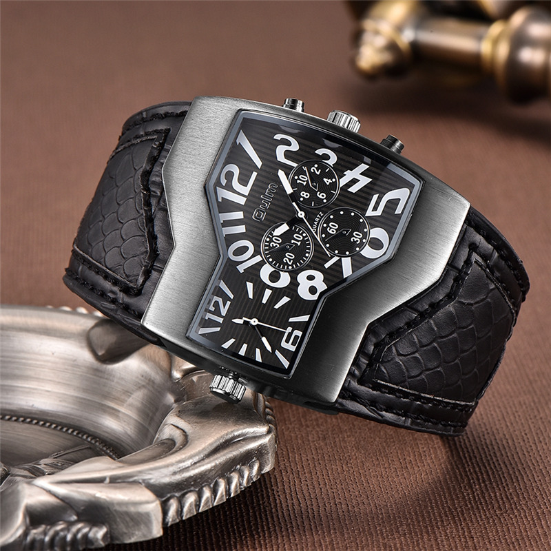 Oulm hpquartz saat erkek açık  - Luxury Watch Zone incelemesi ve fiyatı
