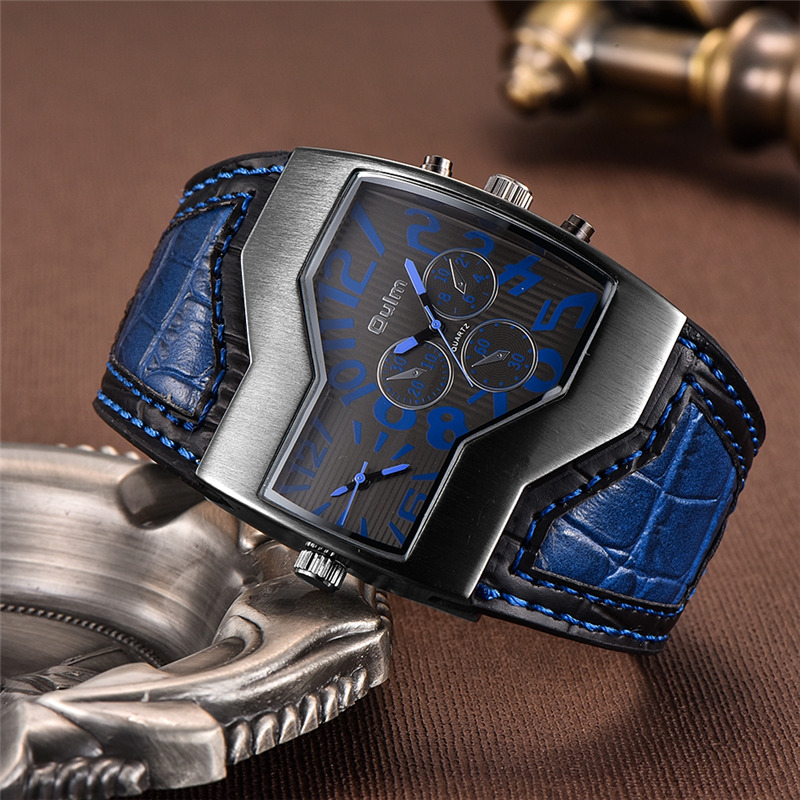 Oulm hpquartz saat erkek açık  - Luxury Watch Zone incelemesi ve fiyatı