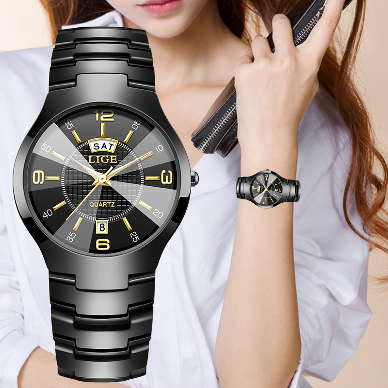 LIGE Moda Zarif kadın Kol Saat - Luxury Watch Quartz incelemesi ve fiyatı