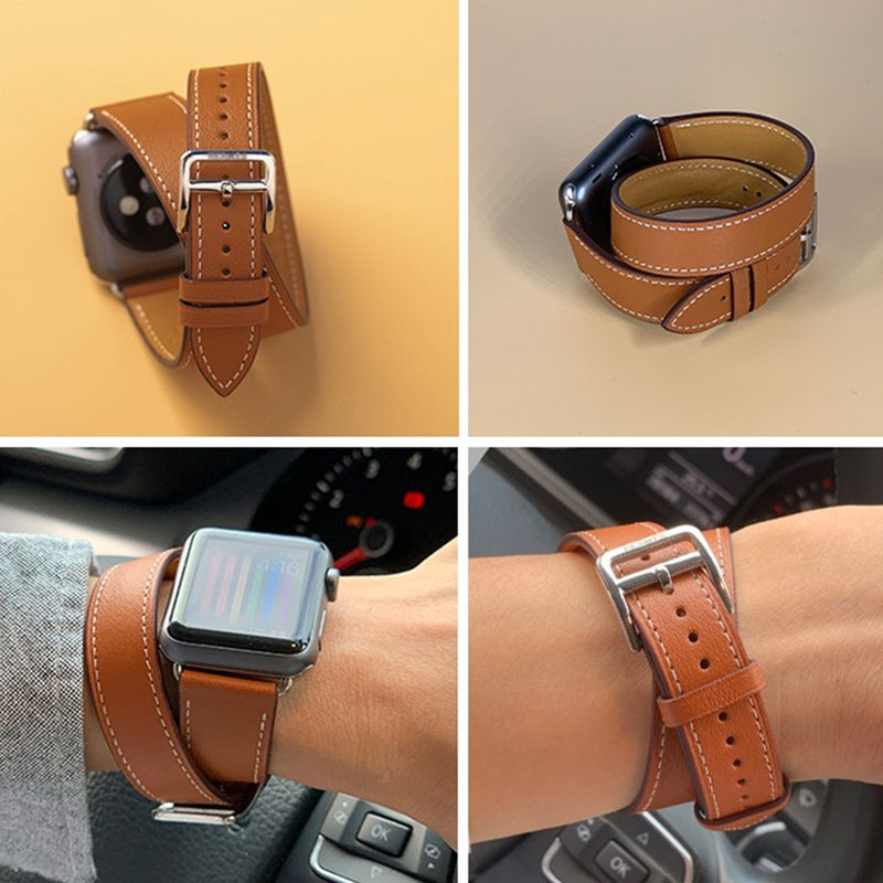 Çift tur kayışı için Apple saa - Luxury Watch Hermes incelemesi ve fiyatı
