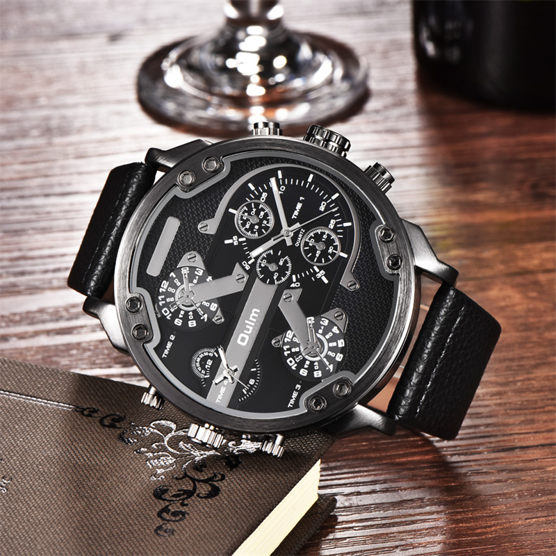 Oulm erkek rahat spor saatler  - Luxury Watch Zone incelemesi ve fiyatı