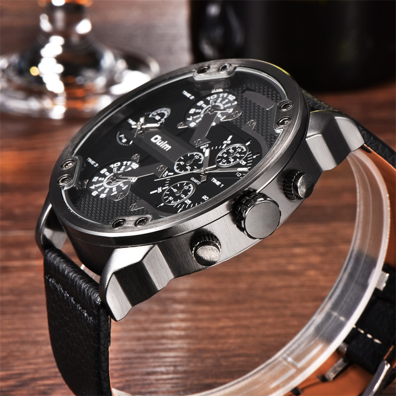 Oulm erkek rahat spor saatler  - Luxury Watch Zone incelemesi ve fiyatı
