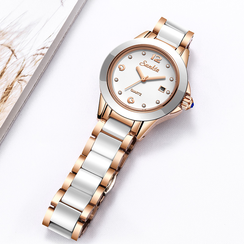 Sunkta Moda Rahat Kuvars Kadın - Luxury Watch Quartz incelemesi ve fiyatı