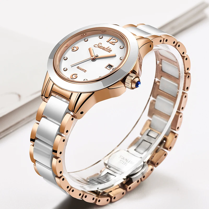 Sunkta Moda Rahat Kuvars Kadın - Luxury Watch Quartz incelemesi ve fiyatı