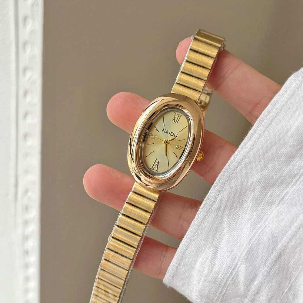 Lüks Marka Altın Oval Kadın Ku - Luxury Watch Green incelemesi ve fiyatı