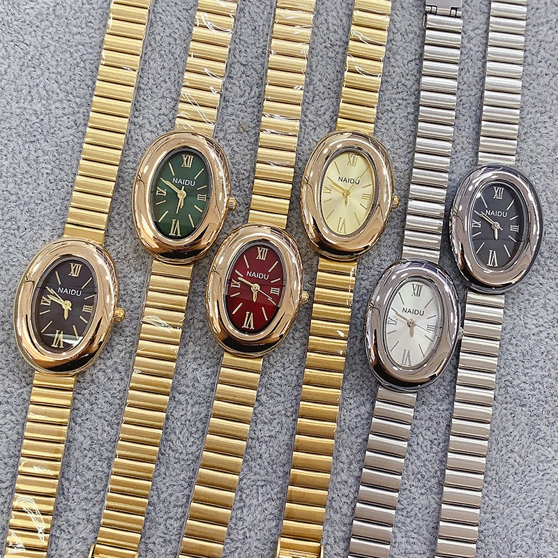 Lüks Marka Altın Oval Kadın Ku - Luxury Watch Green incelemesi ve fiyatı