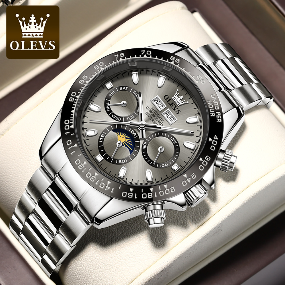 OLEVS 6654 Lüks Erkek Saat Chr - Luxury Watch On Sale incelemesi ve fiyatı