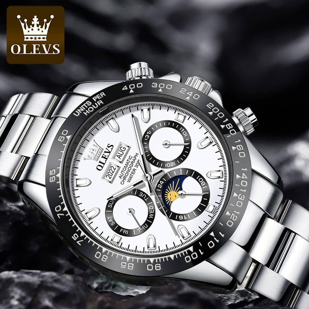 OLEVS 6654 Lüks Erkek Saat Chr - Luxury Watch On Sale incelemesi ve fiyatı