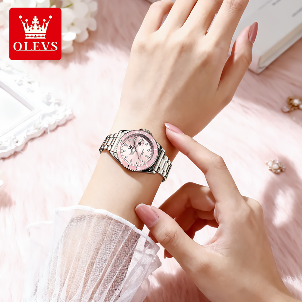 OLEVS Lüks Kuvars kadın Saatle - Luxury Watch Green incelemesi ve fiyatı