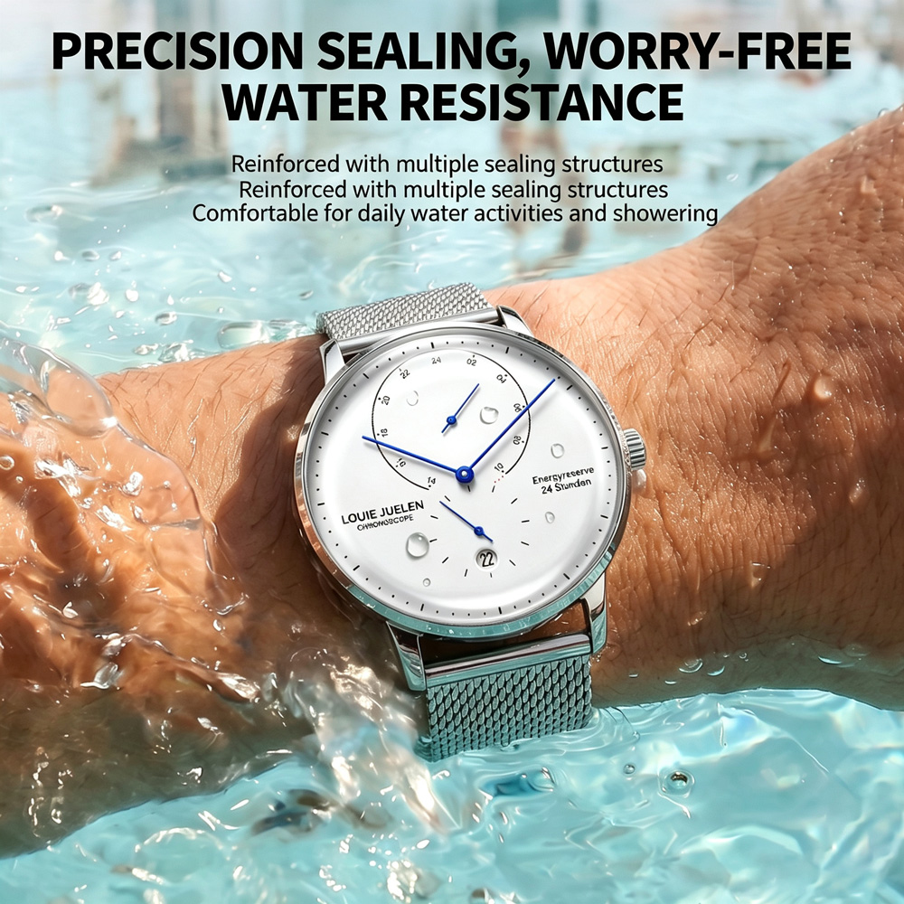 LOUIEJUELEN Yeni Erkek Kuvars  - Luxury Watch On Sale incelemesi ve fiyatı