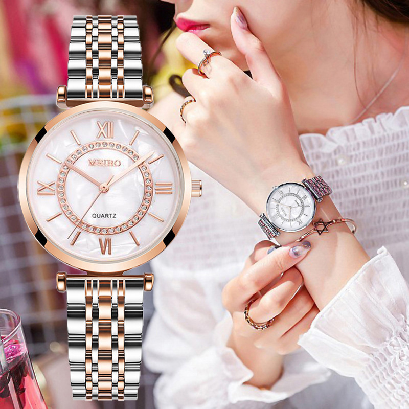 Lüks Kristal Kadın Bilezik Saa - Luxury Watch Green incelemesi ve fiyatı