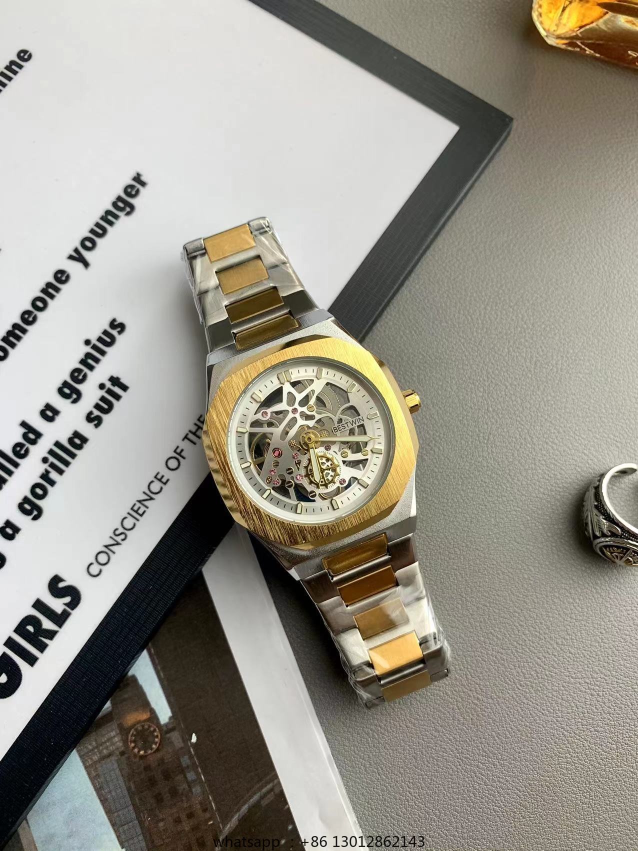Çelik şerit su geçirmez kişise - Luxury Watch Green incelemesi ve fiyatı