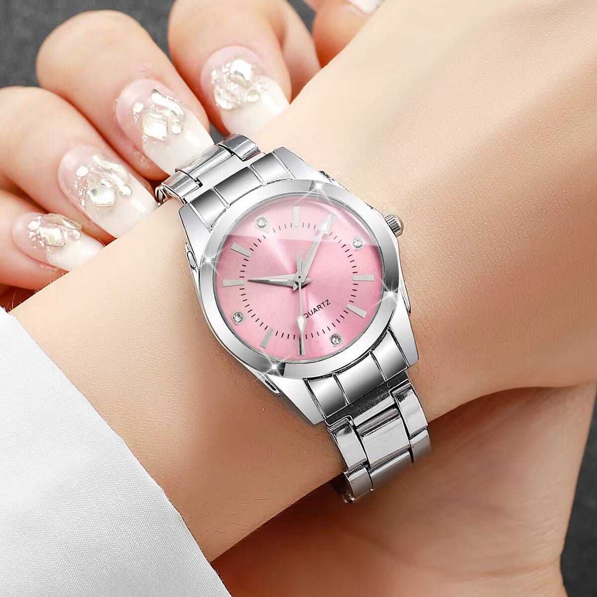 Lüks Rhinestone Kadın Saatler  - Luxury Watch Packaging Box incelemesi ve fiyatı