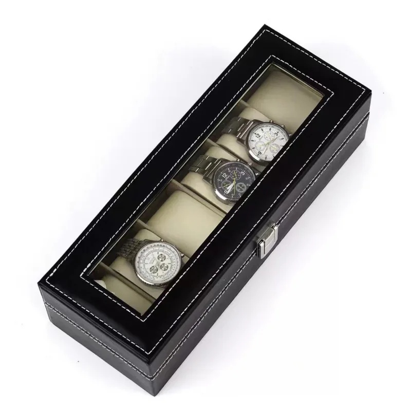 Sıcak Fırsat PU Deri Ekranlı S - Luxury Watch Packaging Box incelemesi ve fiyatı