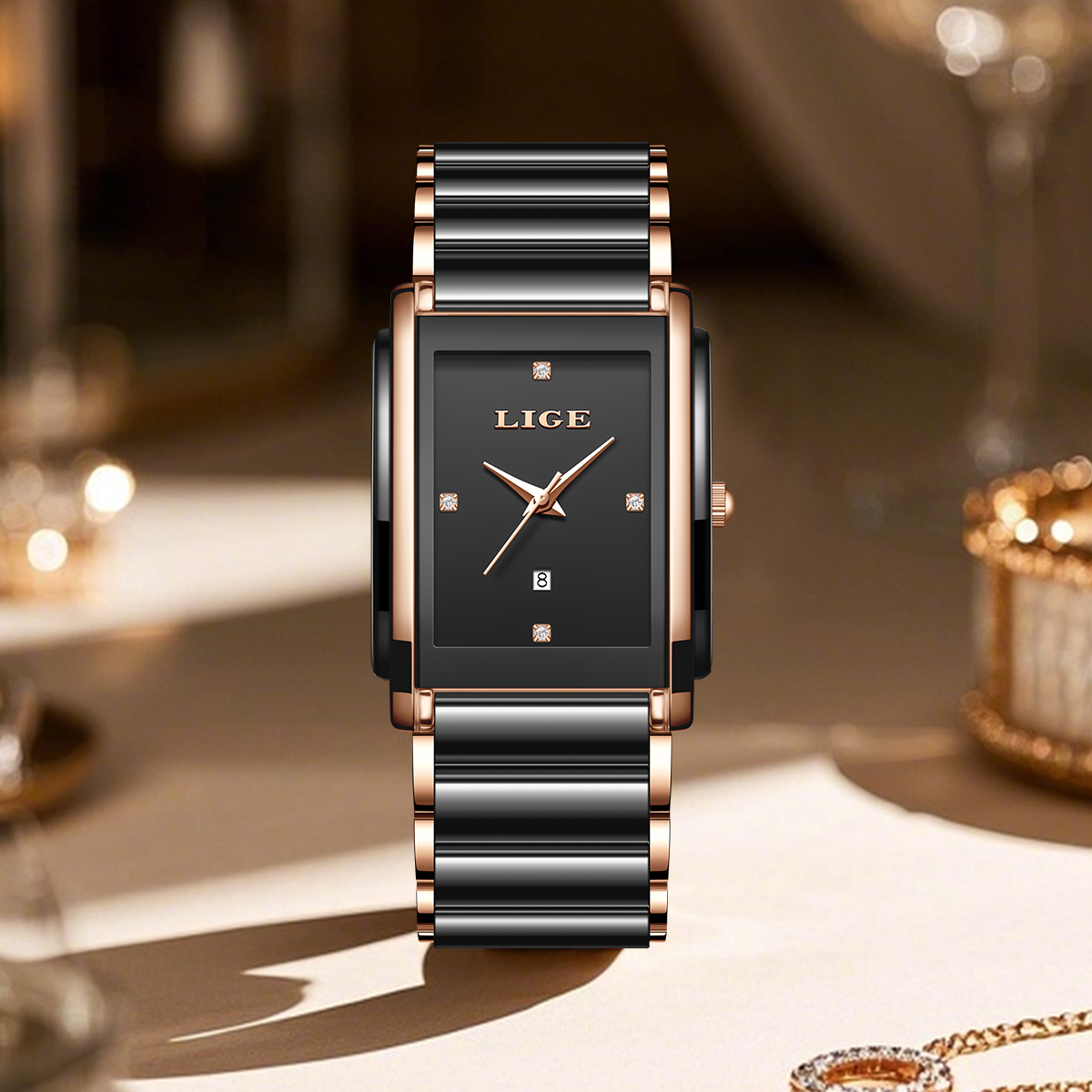 LIGE Moda Zarif kadın Saatleri - Luxury Watch Packaging Box incelemesi ve fiyatı