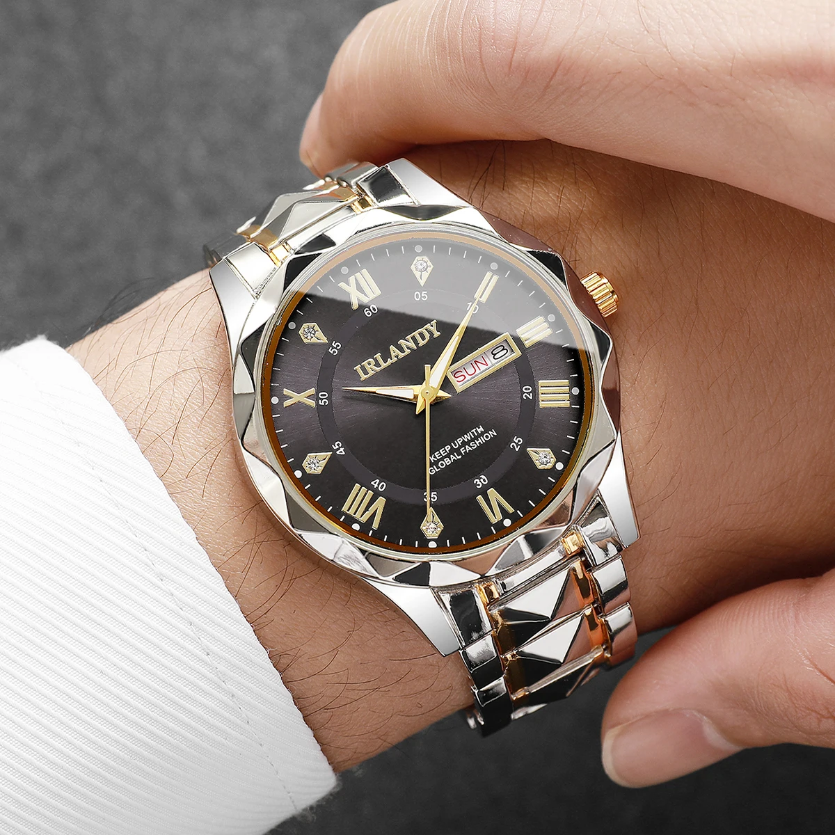 1PC Sürpriz Gizem İzle Kör Kut - Luxury Watch Quartz incelemesi ve fiyatı